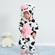 Onesie Costume Animal Cow Cosplay Jumpsuit for Baby Unisex