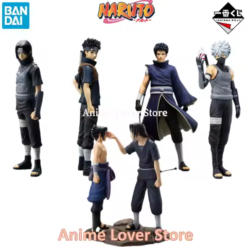 Bandai toys Naruto Ichiban Kuji Uchiha Itachi Shisui Hatake Kakashi Uchiha Obito Uchiha Sasuke Anime