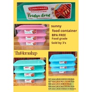 FRIDGE AND GRID FOOD STORAGE /FOOD KEEPER sold x 3pcs