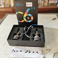 C6 12v/24v 6000k led headlight type H7