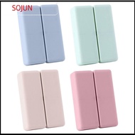 SOJUN Travel With Dual Lid 7 Compartments Pill Container for Purse Folding Pill Organizer Pill Case 