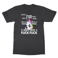 Unicorn With A F**K Here And A F**K There Men'S T-Shirt