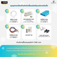 MITSUBISHI HEAVY DUTY แอร์ติดผนัง STANDARD INVERTER ขนาด 24,225 BTU รุ่น SRK24YYM-W1 (เครื่องเปล่าแล