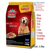 Pro-Dog Adult Dog FOOD Granules 1.5kg Bag Made in Pro-Pet Vietnam