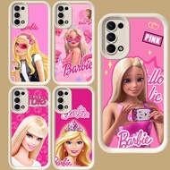 R27 Barbie Girl Case for OPPO A94 A74 Reno 5 A92 A16 A16s A54S A95 A72 4 A55 A52 6 5G White