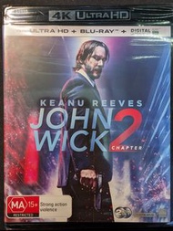 John Wick Chapter Two 殺神2 4K Ultra HD +Blu-Ray