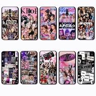 for Samsung J4 J5 J6 Plus  Prime J7 Core Pro J8 K-POP Soft black TPU case