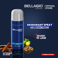 BELLAGIO Hemat Bundle Bapak Anak  (Bellagio Deodorant Body Spray Ventura 175ml + Bellagio Pomade Swe