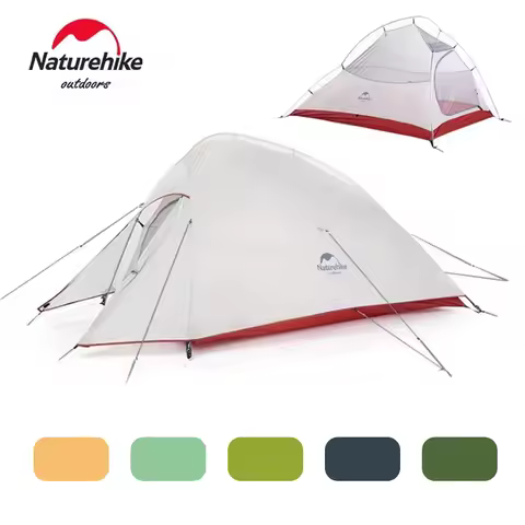 Naturehike Cloud Up 2 Pro Ultralight Tent 2 Person Waterproof Outdoor Hiking Beach Tent 20D 210T Nyl