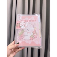 Hardcover Binder Notebook A5/B5 Galaxy Round Hole - With Replacement Paper - Extra Learning - Notes 