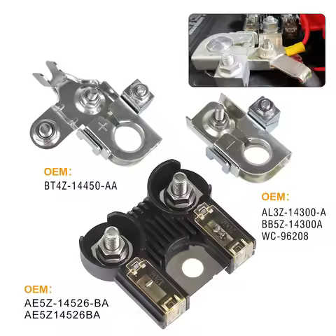 BT4Z-14450-BA AL3Z14526AA Battery Fuse Terminal For Ford F-150 2011-2014 120A/200A Replacement 12V B