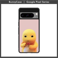 Google Casing Case PIXEL 9 8 7 7a 6 6a 5 4 4A 5G 4G Pro XL Nailong Yellow LZ0297