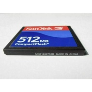 New 512MB CompactFlash Memory Card 512M CF card SDCFB-512 Genuine