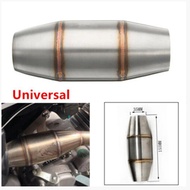 Motorcycle Xhaust Pipe 35mm Modified Mid-range Silencer Catalyst Back Pressure Package Back Pressure