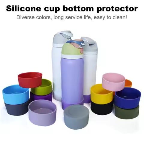 Silicone Boot Anti-Slip Protective Sleeve Bottom Cover Protective Bottom Base For Owala 32oz Anti Sl