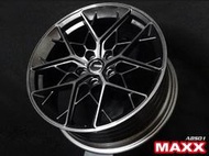 MAXX ABS01髮絲灰車鈦灰透 旋壓18吋 ET40 5/100 8J 重量9.8KG