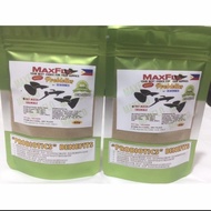 ♞MAXFLO GUPPY FISHFOOD PROBIOTICS WITH DEWORMER