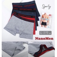 Boxer Men sport import NANOMEN 808/CD Or Men's sporty Panties Men's Rectangular Panties art NM 808 Comfortable And Quality Materials