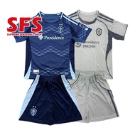 【SFS】 2025-26 Seattle Jersey Football Soccer Jersey Kid and Adult  Kit（Top+shorts）