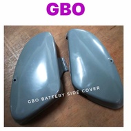 GBO SIDE COVER - OLD GREY (ST) // C70 GBO LAMPU PETAK BATTERY COVER SIDE COVER SET BATTERRI BATERI C