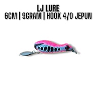 SOFT FROG LJ LURE UKURAN 6CM.9GRAM.UMPAN CASTING GABUS DAN TOMAN
