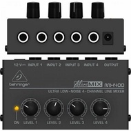 Behringer Mx400 Ultra Low Noise 4 Channel Line Mixer