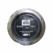 50lbs/60lbs/80lbs Black Nylon Coated Wire with Sleeve