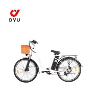 จักรยานไฟฟ้า DYU รุ่น C6 ถอดแบตได้ สะดวกรวดเร็ว ชุดเกียร์แท้จากแบรนด์ Shimano By Mac Modern
