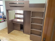 上床下衣櫃及工作枱