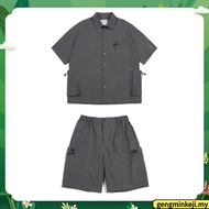 DR MISTER Eternal Utility Shorts - Black