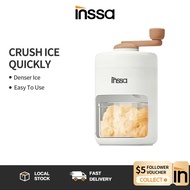 New INSSA Ice Shaver Crusher Breaker Blender Shredding Machine Smoothie Ice Cream