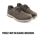 特平批發價Caterpillar Prez WP 深棕色男鞋