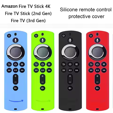 Silicone Remote Cover Case Tv Tcl Protector Amazon Fire TV Stick 4K Silicone Case Control Protector