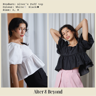 ALTER&BEYOND Puff Top เสื้อแขนตุ๊ตา เสื้อแขนพอง