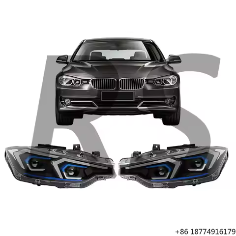 2013 - 2018 F30 3 Series F30 LED Headlight Assembly Modify LED With DRL Dyatime Running Light Headla