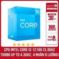 Intel Core i3 12100 CPU- Chip Tray
