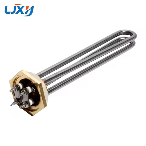 LJXH 1 1/4"BSP Thread Water Immersion Heating Element for Solar System DC 24V/36V/48V 304SUS Tube + 