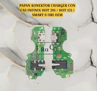 PAPAN KONEKTOR CHARGER CON CAS INFINIX HOT 20i / HOT 12i / SMART 6 ORI OEM