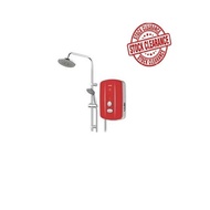 Joven I90P-RS, DC Silent Pump Instant Water Heater with Rain Shower - RED