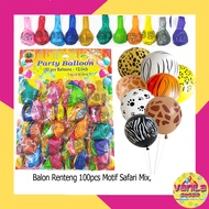 (100Pcs) 2.8g Patterned Balloons, animal skin latex balloons, animal balloons BINTANG, board balloon