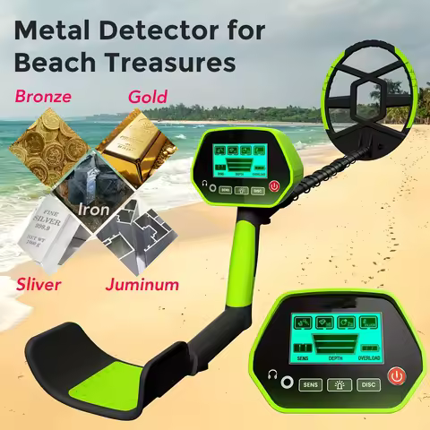 Metal Detector, Terrain Modes Professional Metal Detector For Adults Detectors With High Accuracy Li