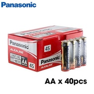 樂聲牌 - Panasonic 鹼性電池 AA 40粒 LR-6T 1.5V