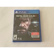 NEW PS4 GAMES METAL GEAR SOLID V GROUND ZEROES