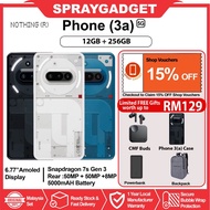 [PROMO] Nothing Phone 3(a)(12GB RAM + 256GB ROM) 50MP Main Camera l Snapdragon 7s Gen 3 🎁Nothing Pho