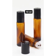 10ml Amber Glass Roll On Bottle
