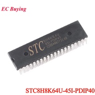 5Pcs/1pc STC8H8K64U STC8H8K64U-45I STC 8H8K64U PDIP40 Single Chip Enhanced 1T 8051 Microcontroller M