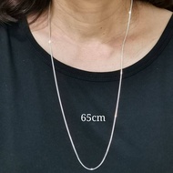 925 Pure Silver DanKau Pi 0.5 Necklace L 58cm 65cm.