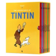 at Johor"The Adventures of Tintin"BOX SET full color 23 books