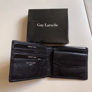 New🌟Guy Laroche黑色真皮銀包