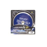 COOLMAN C88 4'' CONTINUOUS RIM DIAMOND BALDE